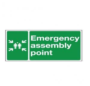 Usha Armour Assembly Area Signage, Size: 24 x 12 Inch